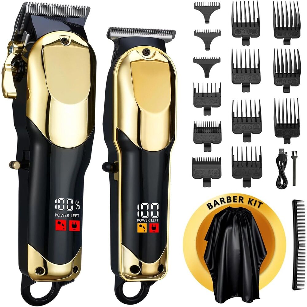 23-Piece Cordless Hair Clipper & Trimmer Barber Grooming Kit